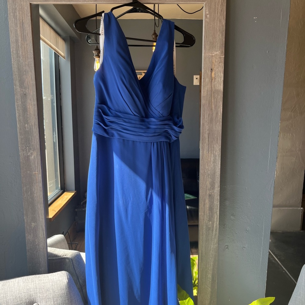 Azazie Blue Dress